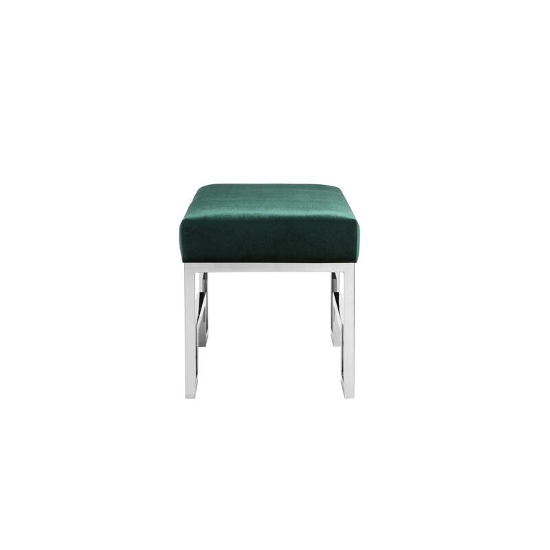 Bronson Stool Silver Green