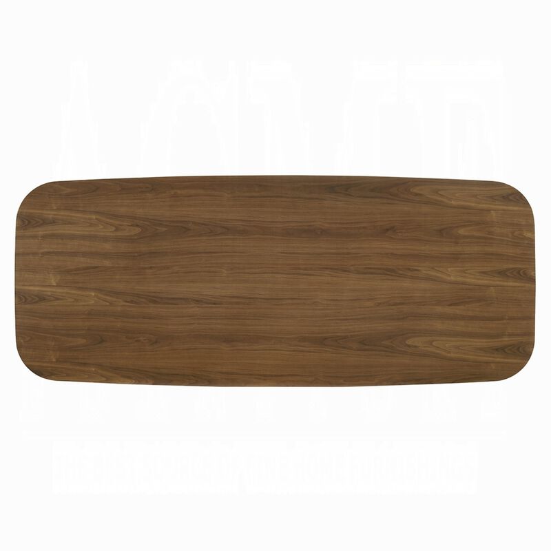 Dio Dining Table, 94 Inch Top, Cross Pedestal Base, Dark Walnut Brown image number 5