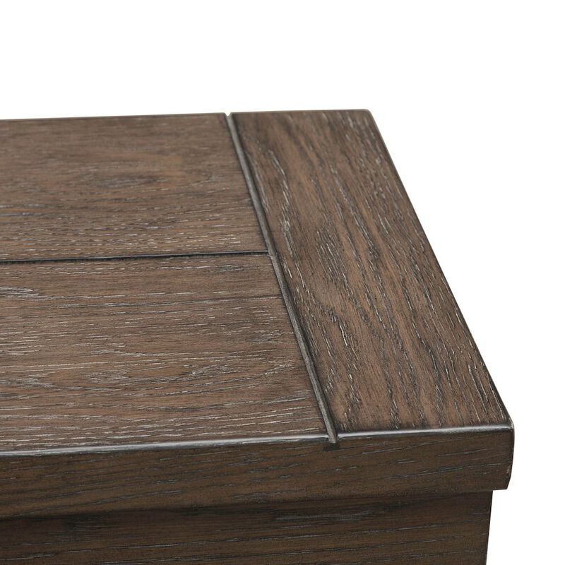 Liberty Furniture Console Bar Table with Charging Station - Satin Espresso image number 9