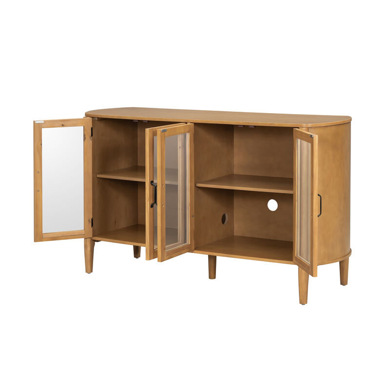 Merax Storage cabinet in the entrance to the living image number 2