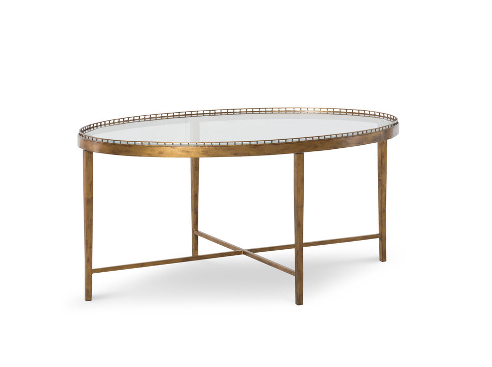 Logan Small Oval Cocktail Table