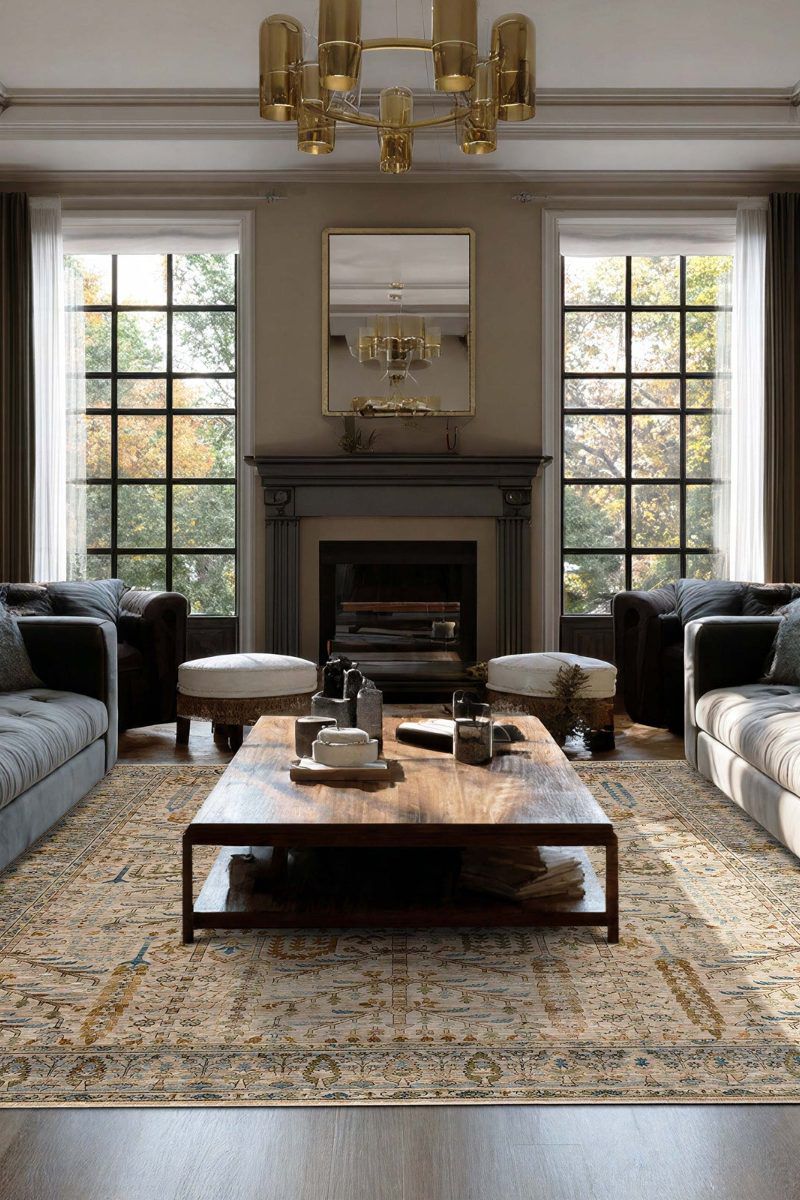 Bazaar Serif Multi 9' x 12' Rug image number 1