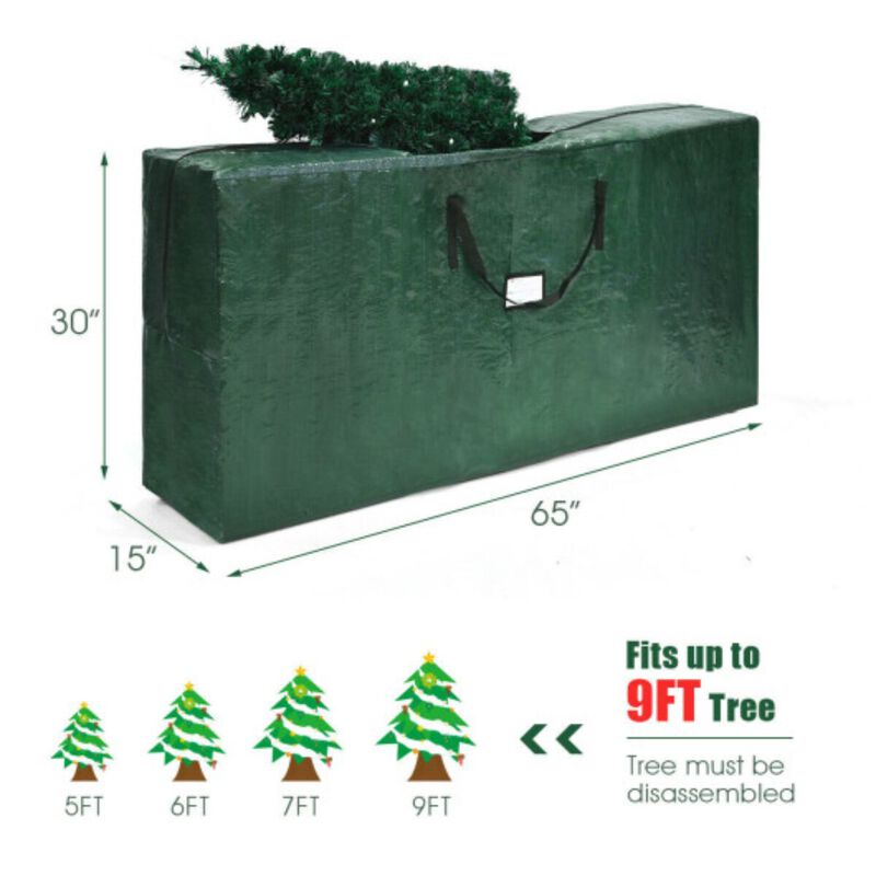 Christmas Tree PE Storage Bag for 9 Feet Artificial Tree image number 5