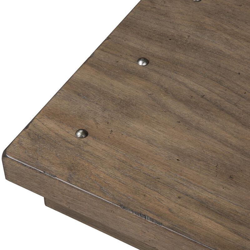 Liberty Furniture Sonoma Road Chair Side Table in Weathered Beaten Bark image number 5
