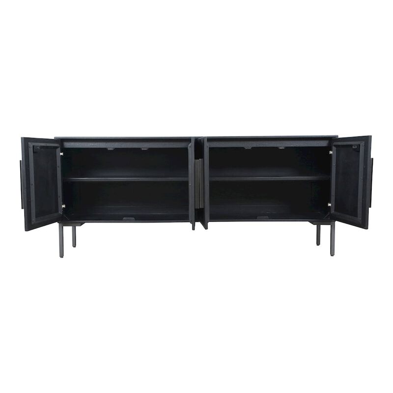 Moe's Home Collection Fishbone Sideboard Black