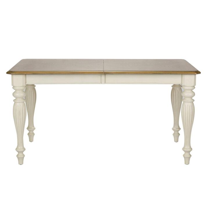 Liberty Furniture Cumberland Creek Rectangular Leg Table in Nutmeg