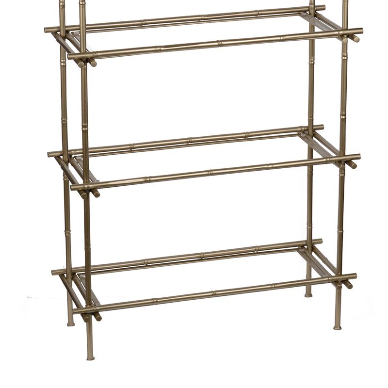 Magnificently Crafted Bamboo Etagere - Benzara
