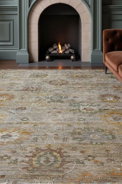 Aristo AR6 Beige 1'8" x 2'6" Rug