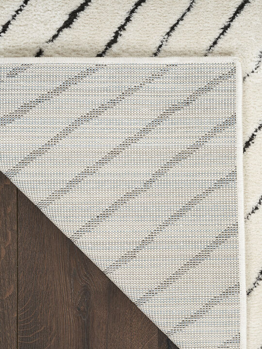 Modern Comfort MNC01 Ivory/Black 9' x 12' Rug