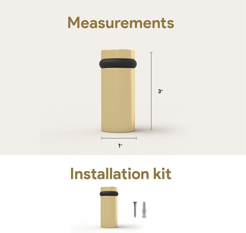 Mega Handles | 3" Floor Door Stopper