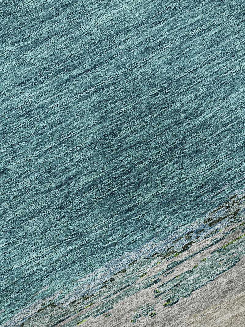 Trevi TV8 Teal 9' x 12' Rug