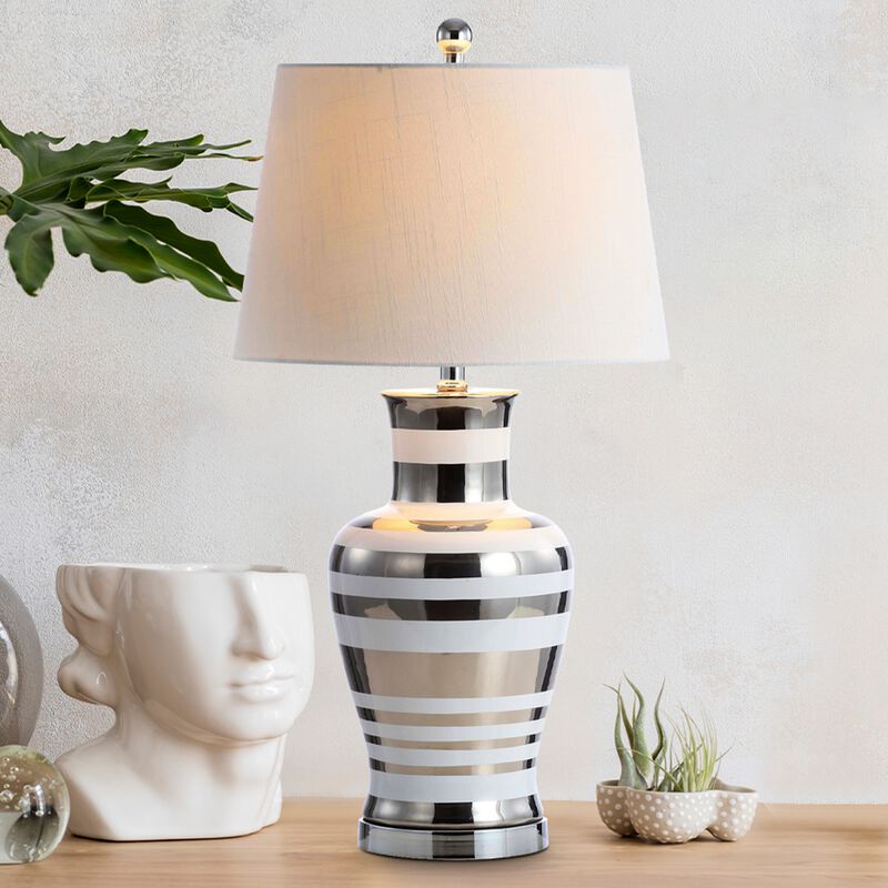 Zilar Ceramic/Iron Classic Modern LED Table Lamp