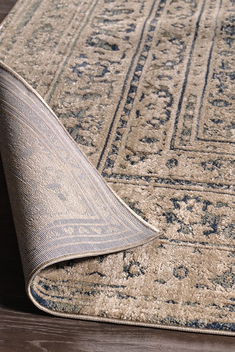 Patterned Silence Rosealyn Fog 8'6" x 12' Rug image number 4