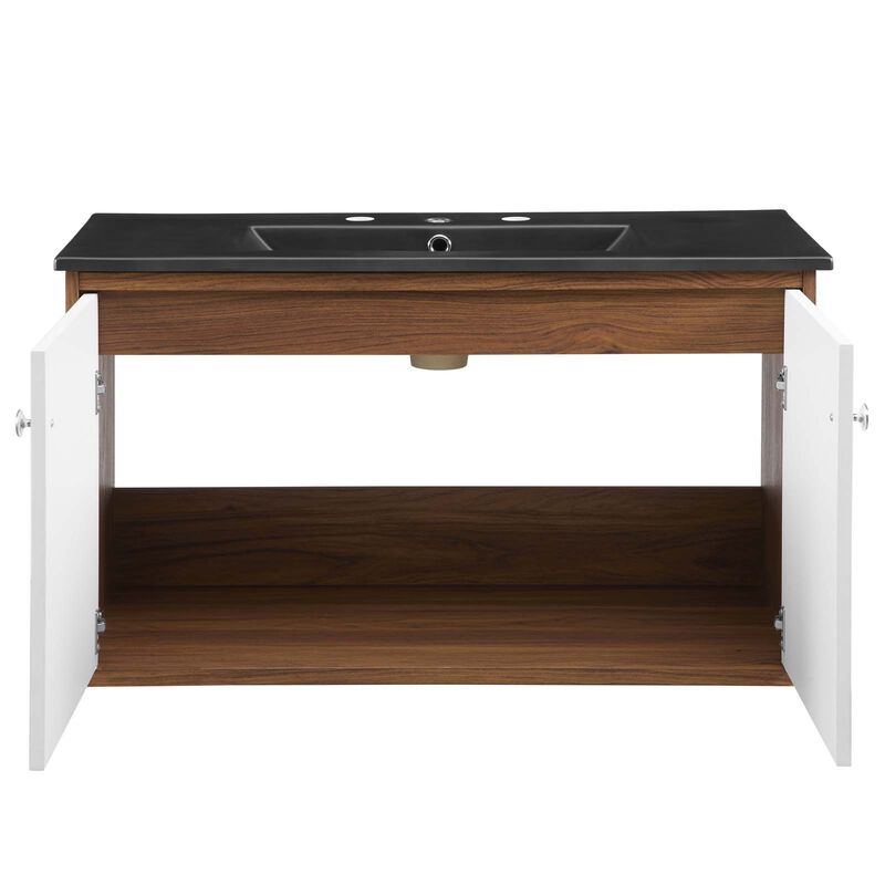Transmit 36" Wall-Mount Bathroom Vanity