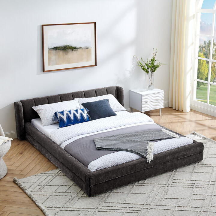 TATEUS Upholstered Platform Bed