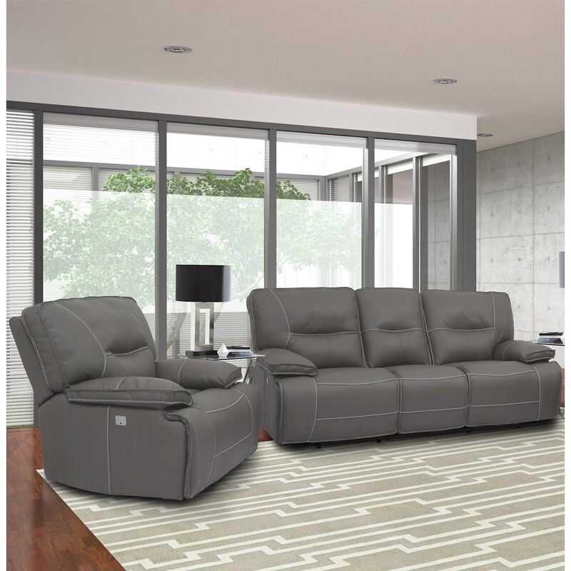 Parker Living Spartacus - Haze Power Reclining Sofa and Recliner