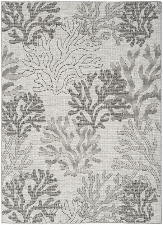 HomeRoots Nautical Indoor Outdoor Area Rug