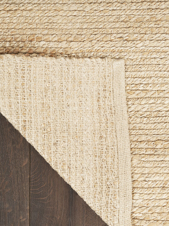 Natural Jute NJT01 Bleached 4' x 6' Rug