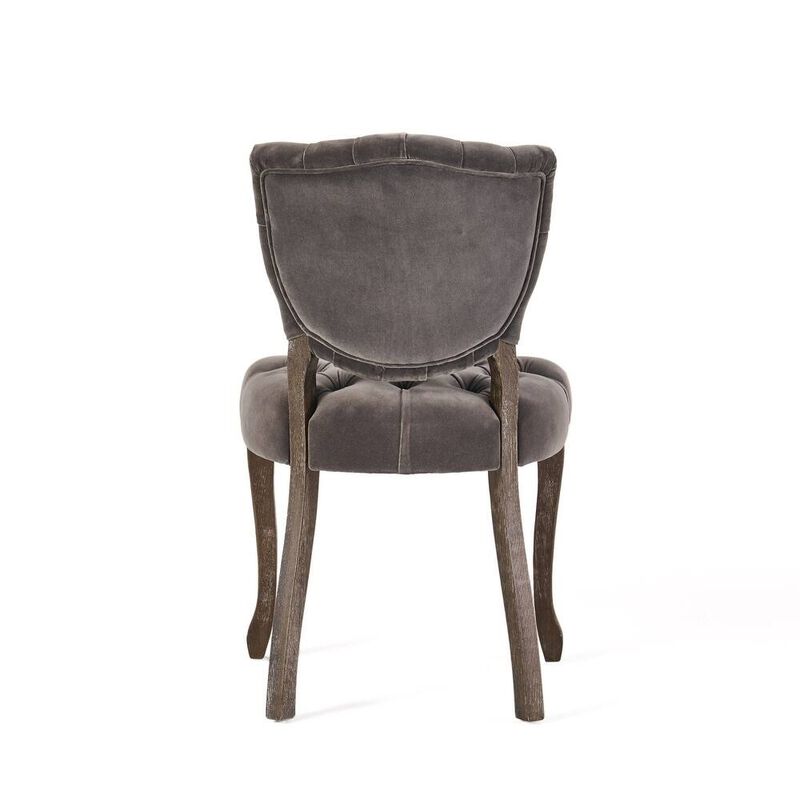 Merax Tufted Velvet Dining Chairs 2 Pieces