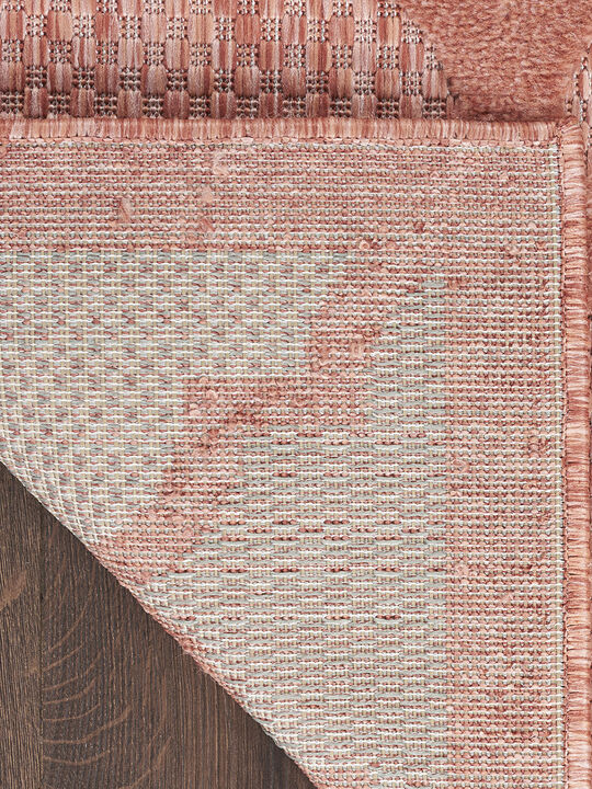 Easy Care NES01 Coral/Orange 8' x 10' Rug