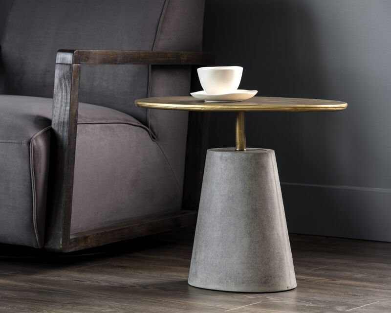 Kadin Grey Side Table