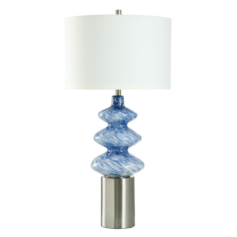 Blue Riptide Table Lamp