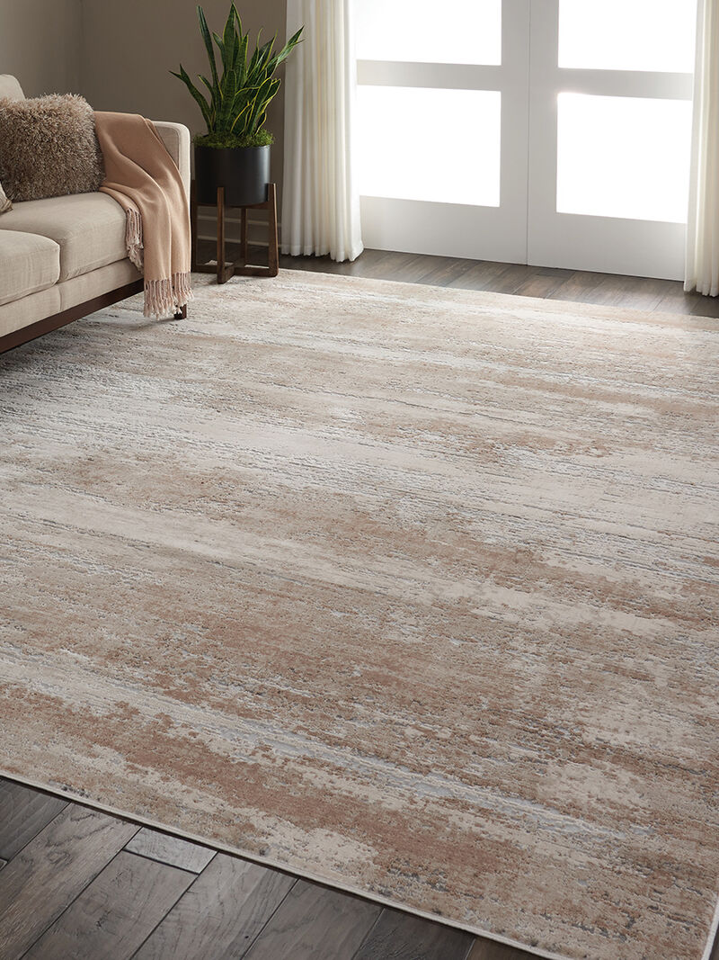 Rustic Textures RUS03 Beige 9'3" x 12'9" Rug
