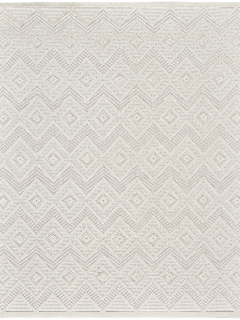 Versatile NRV01 Ivory/White 10' x 14' Rug
