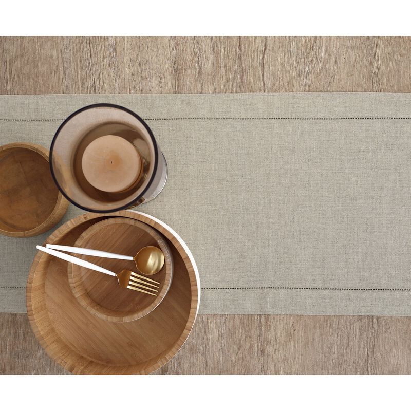 Solino Home Fete 100% Linen Tablecloth &ndash; Handcrafted, Machine Washable, Perfect for Holiday and Everyday Dining