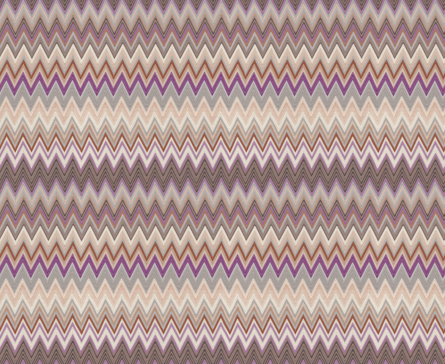 Zig Zag Purple Peel & Stick Wallpaper