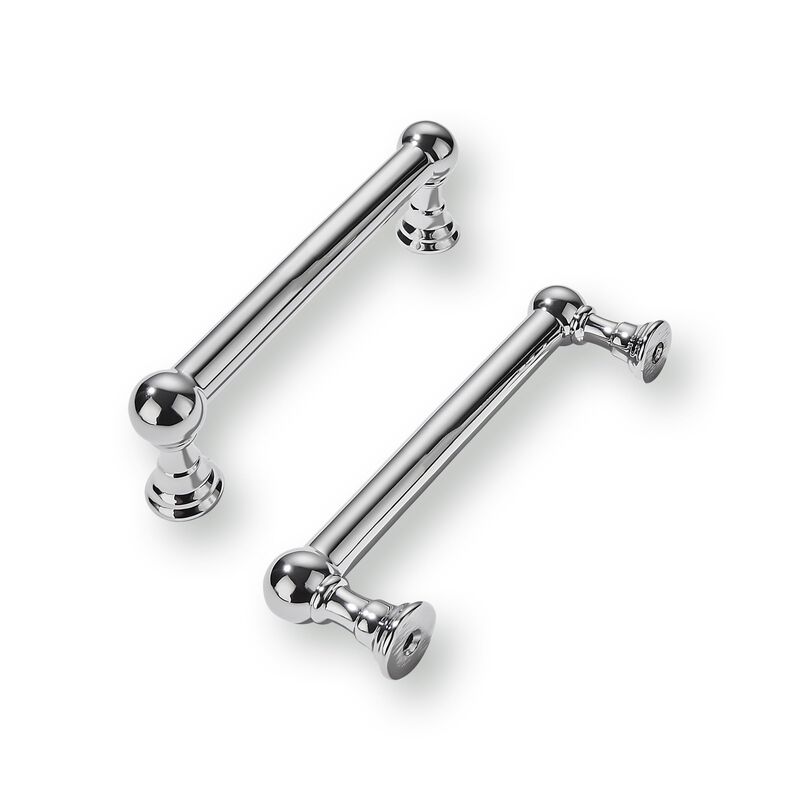 khtumeware 10 Pack 3 Inch Hole Center Polished Chrome Cabinet Pulls Heavy Duty Solid Cabinet Handles cabinets Dressers Kitchens
