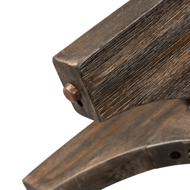 Liberty Furniture Cascade Chair Side Table in Wirebrush Rustic Brown image number 6