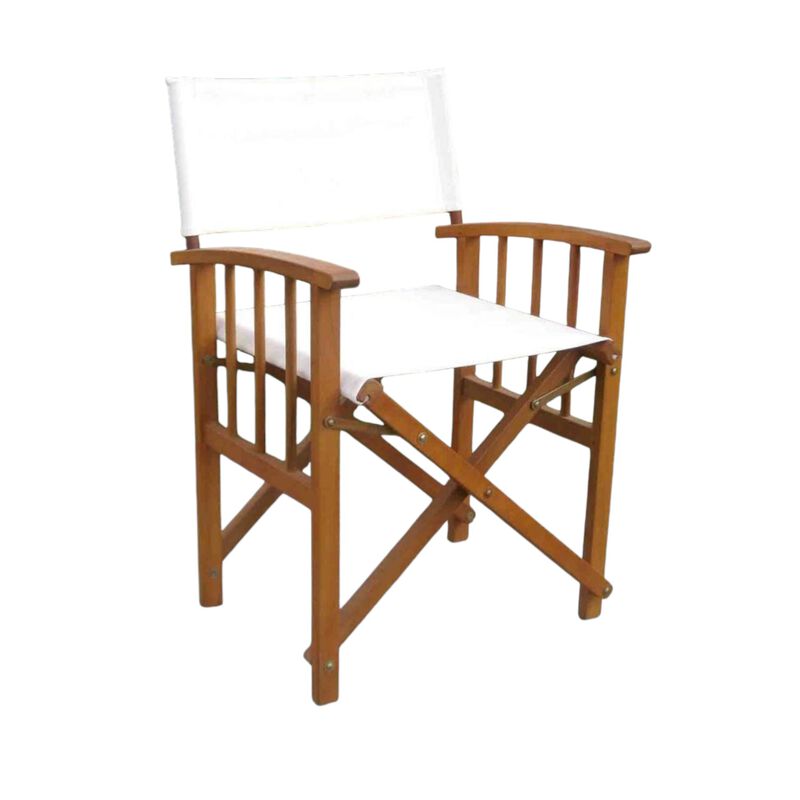 Set of Two Directors Chair with Mission Style Arms