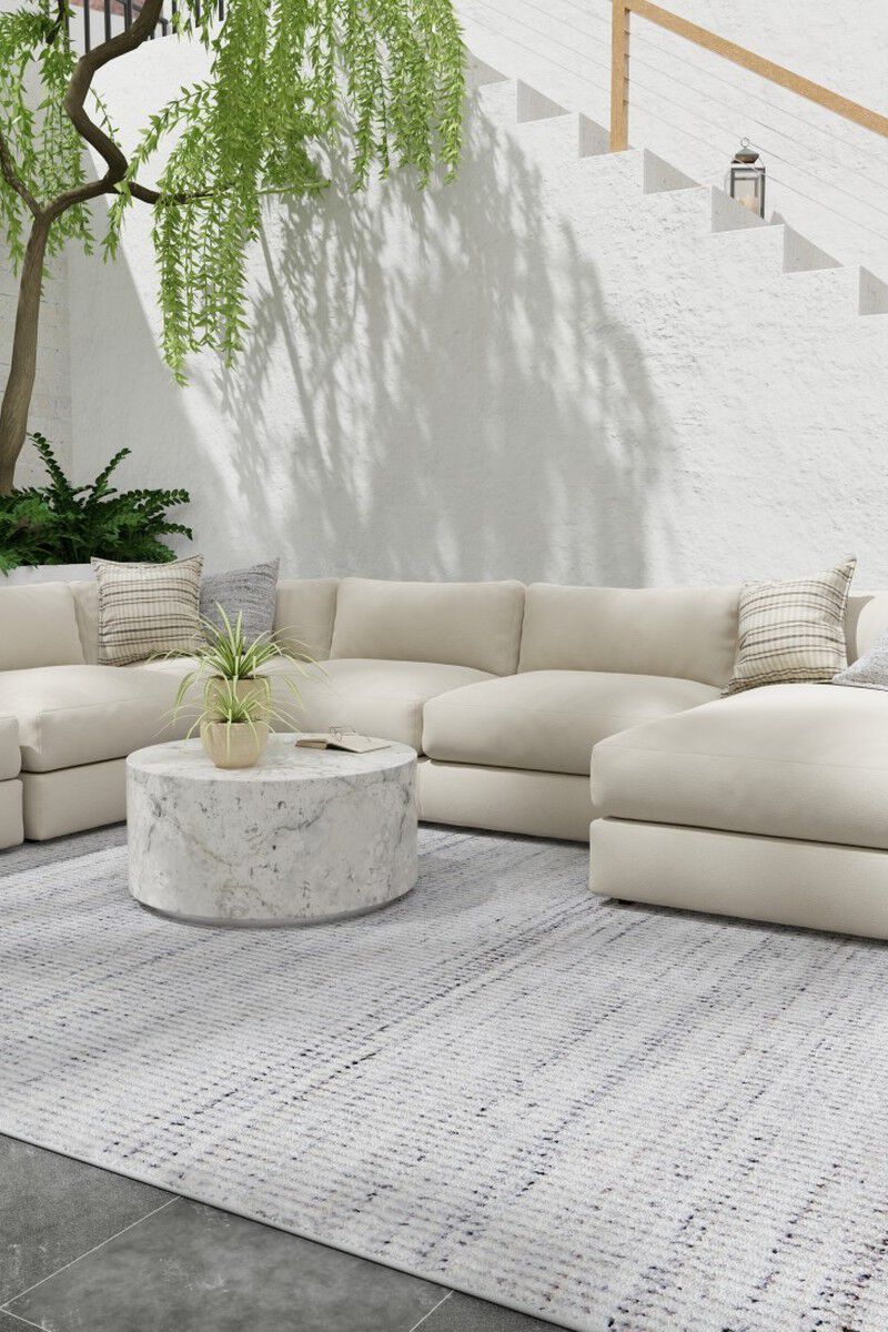 Limerick T8022 Gray 9' x 12' Rug by Thom Filicia image number 1