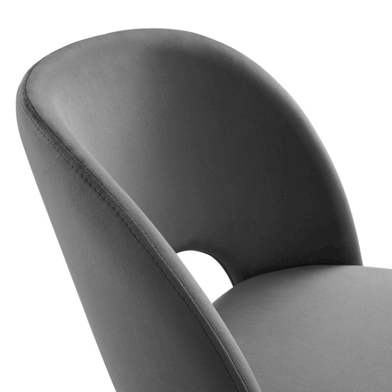 Rouse Performance Velvet Dining Side Chair image number 5