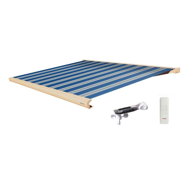 Advaning Prestige Pro Retractable Motorized 13'x10' Awning with Wind/Sun Sensor