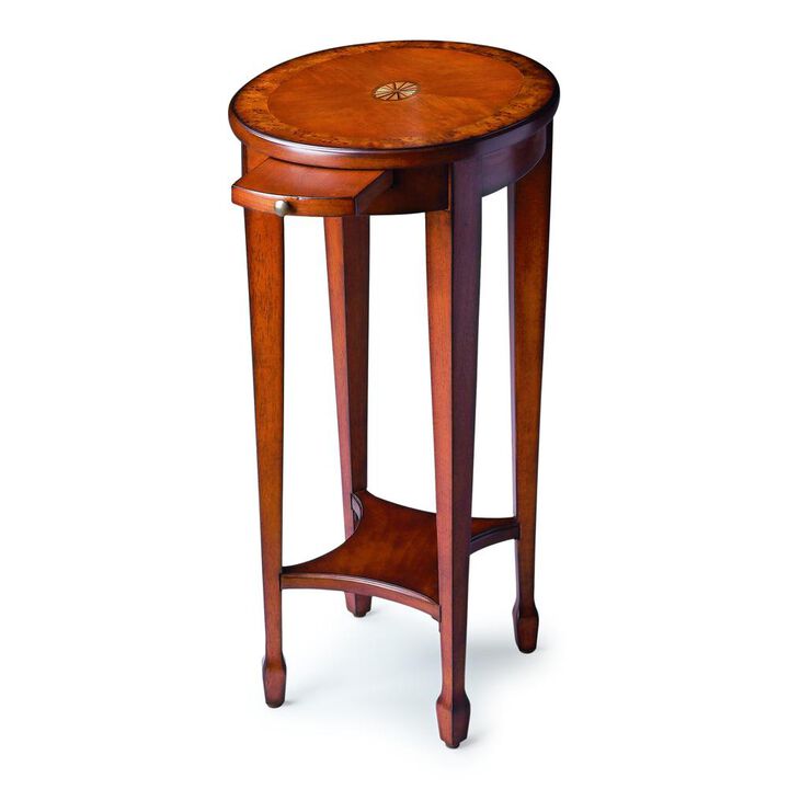 Butler Specialty Company Arielle Side Table, Medium Brown
