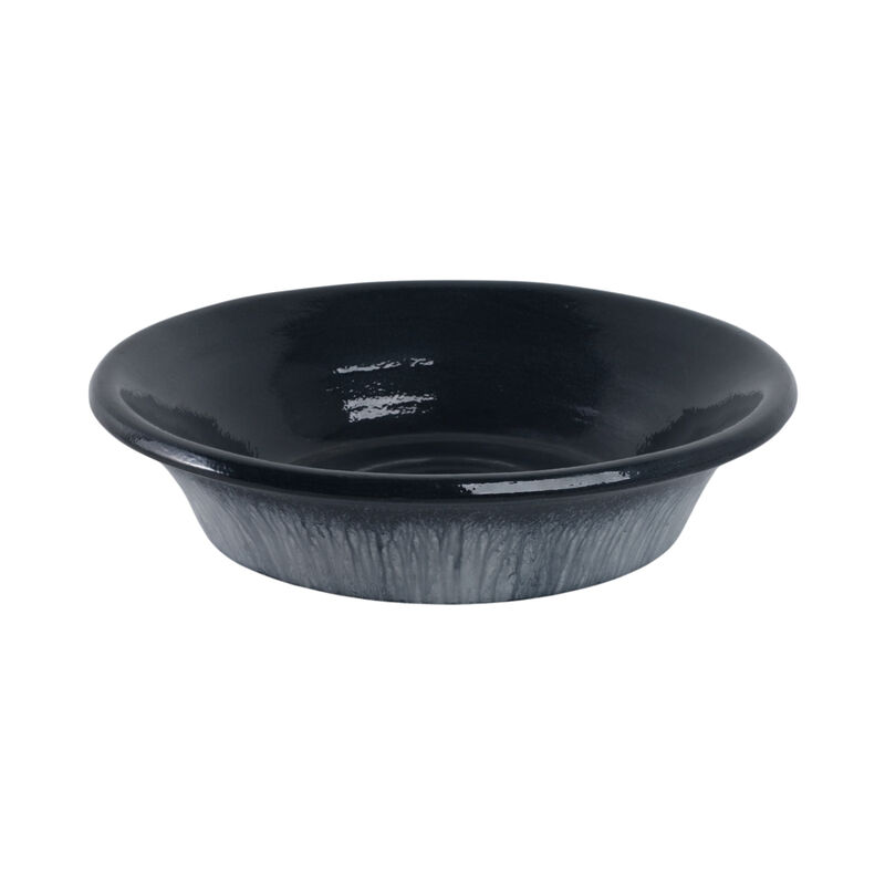 18" Tapered Bowl Reactive Finish, Blue image number 1