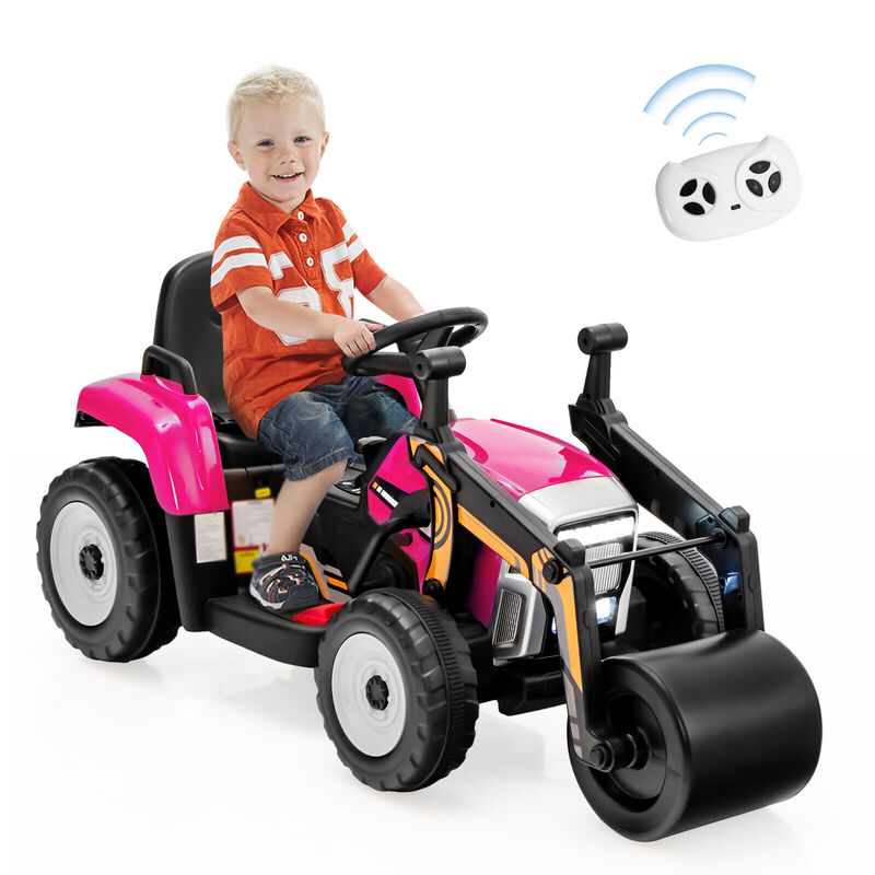 Kids 12V Ride On Construction Road Roller image number 6