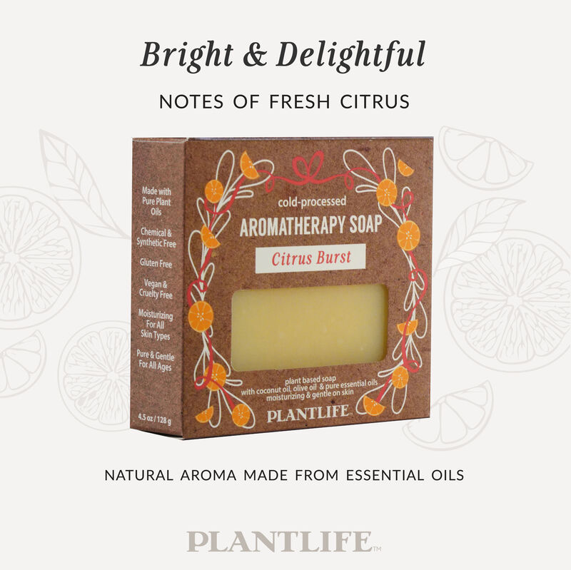 Plantlife Bar Soap - Citrus Burst image number 3