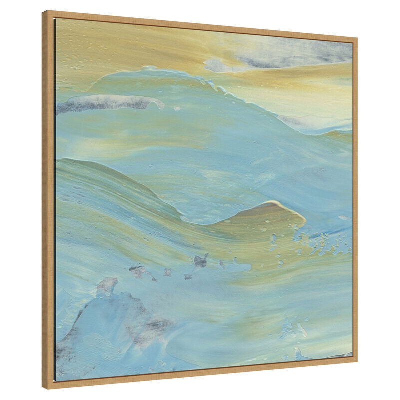 Water's Edge IV by Alicia Ludwig Framed Canvas Wall Art image number 0