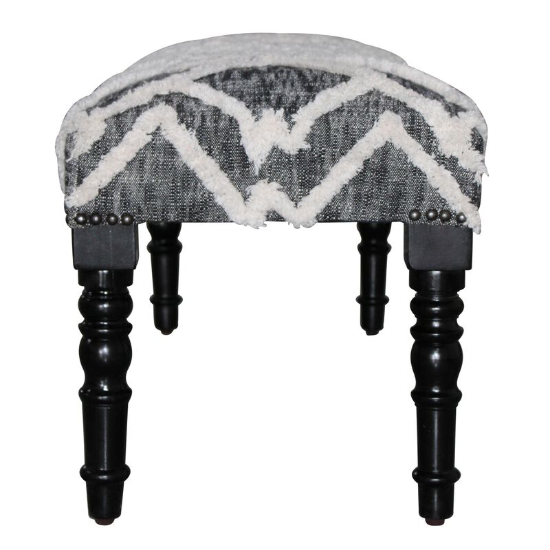 Autumn Contemporary Upholstered Accent Bench image number 4