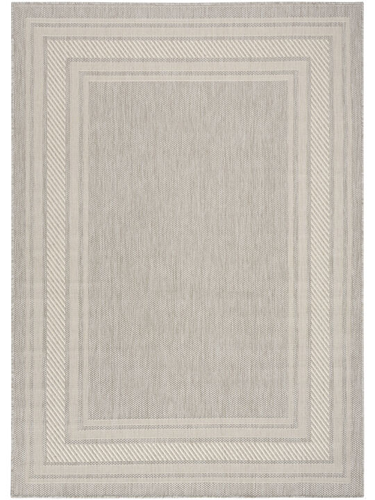 Horizon Indoor/Outdoor HOZ03 Gray 4' x 6' Rug