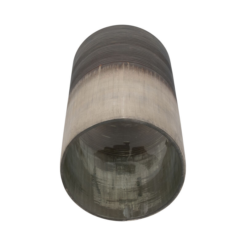 Glass 13" Metallic 2-Tone Vase image number 4