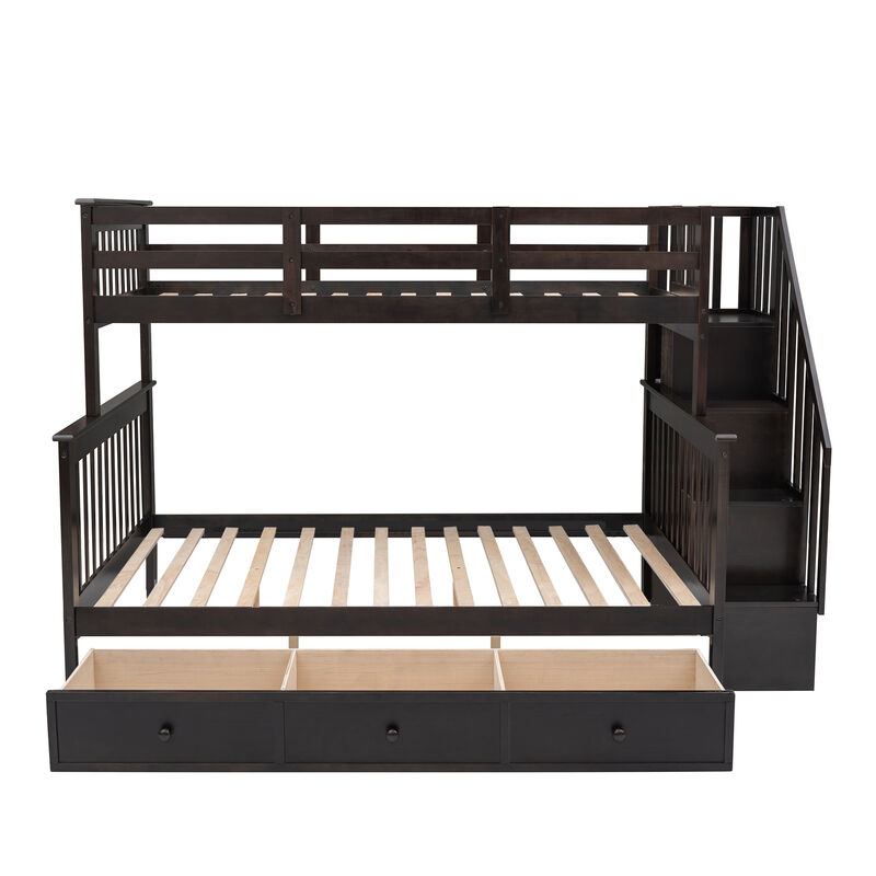 Merax Bunk Bed with Drawers