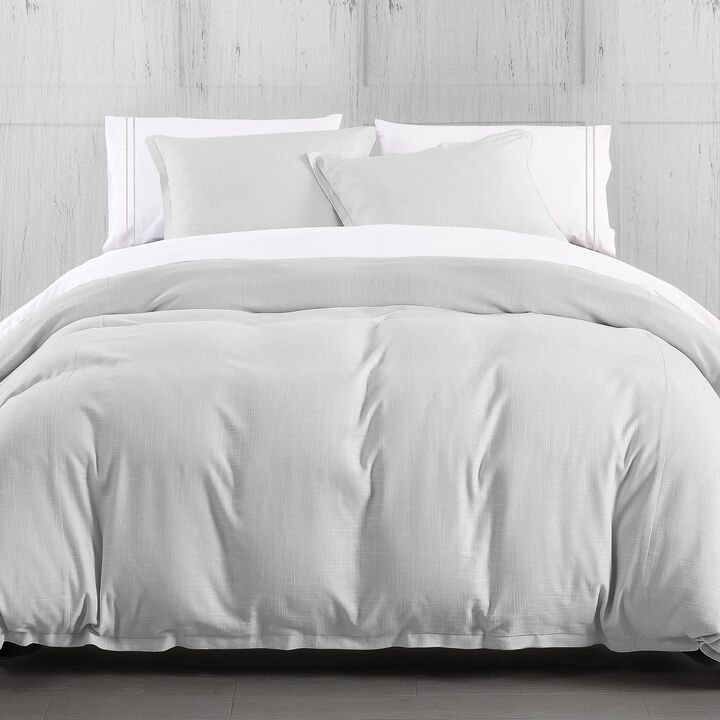 Hera Light Gray King Duvet Cover Set