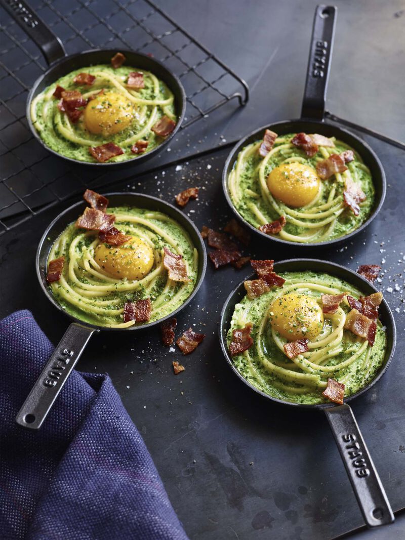 Staub Cast Iron 4.75-inch Mini Frying Pan - Matte Black