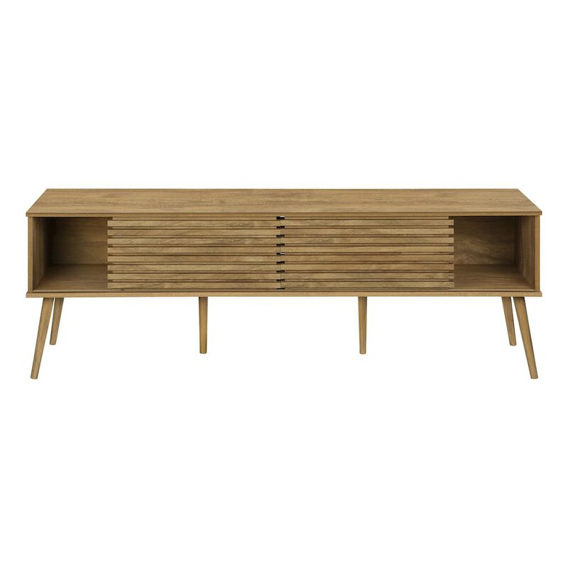 Contemporary Tv Stand in Walnut color