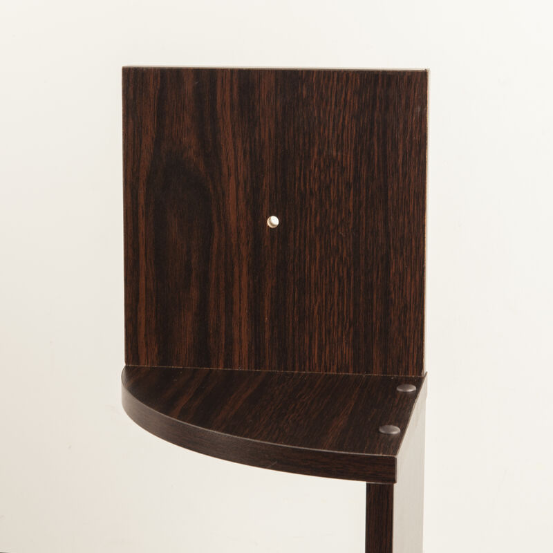 Large Laminated Corner Wall Mount Shelf