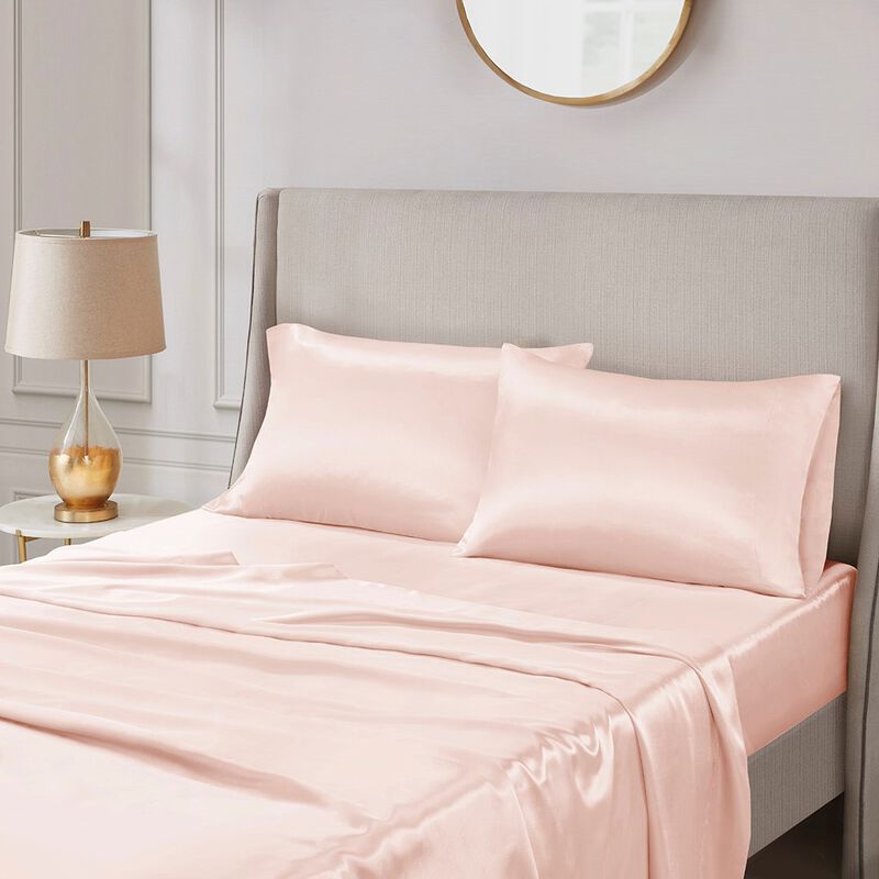 Gracie Mills Coralie 2-Peice Satin Pillowcase Set image number 5
